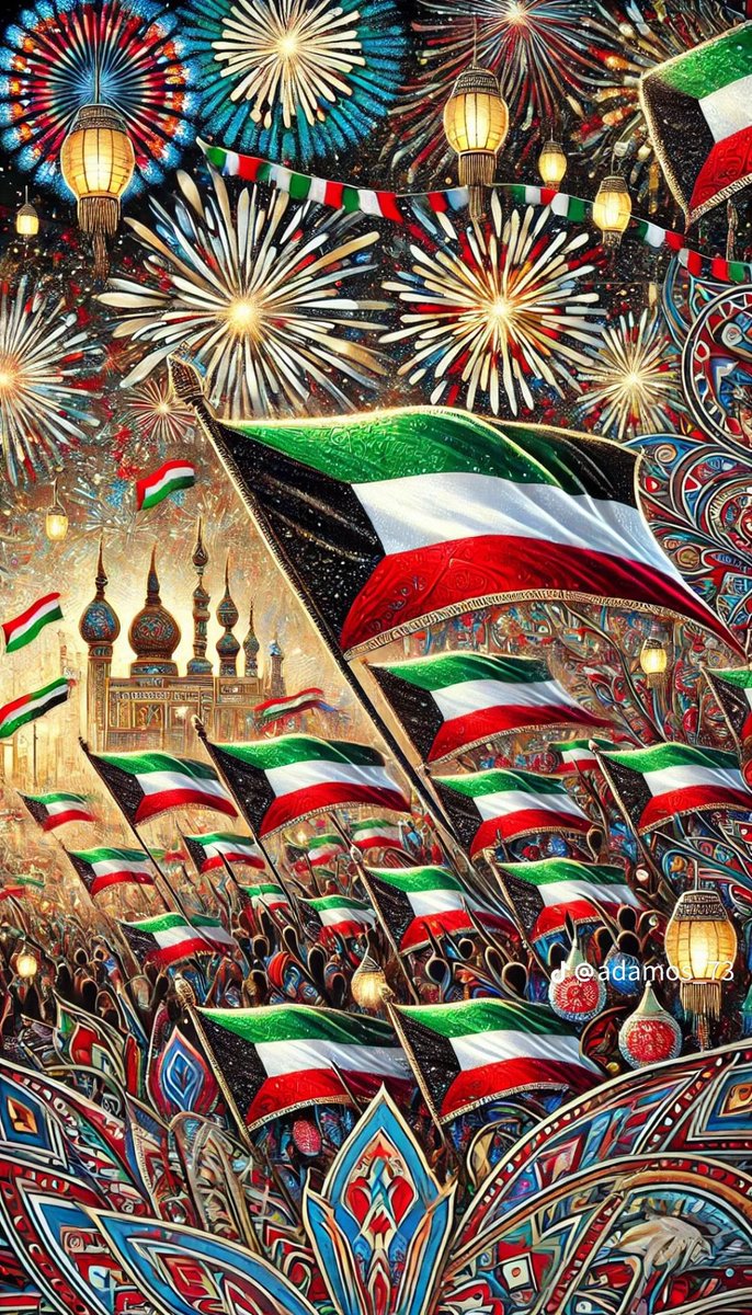 كل عام و وطني الكويت بخير و رخاء و أمان 🇰🇼 🇰🇼