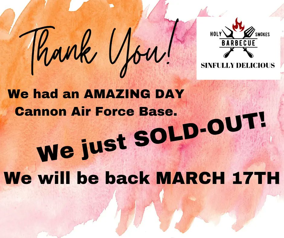 Tx_Holy79035's tweet photo. Thank you Cannon Air Force Base https://t.co/Q6mY88FxP6