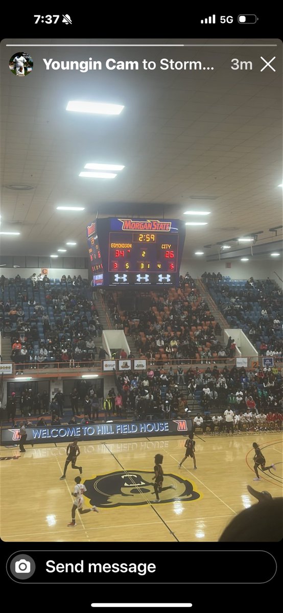 EWHS RED STORM! (@edmondsonhs) on Twitter photo We are up 8 late in the second quarter of the Varsity Boys Basketball City Championship Game at Morgan State!!! Let’s go Red!!!🔴⚪️🌪️🏀 We are up 8 late in the second quarter of the Varsity Boys Basketball City Championship Game at Morgan State!!! Let’s go Red!!!🔴⚪️🌪️🏀