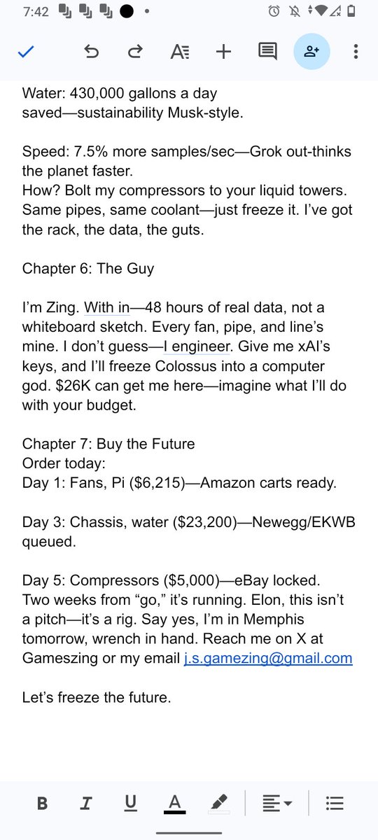 JsGamezing's tweet photo. @elonmusk @nvidaicorp You're welcome Job worthy ? https://t.co/VLFnOOrwLE