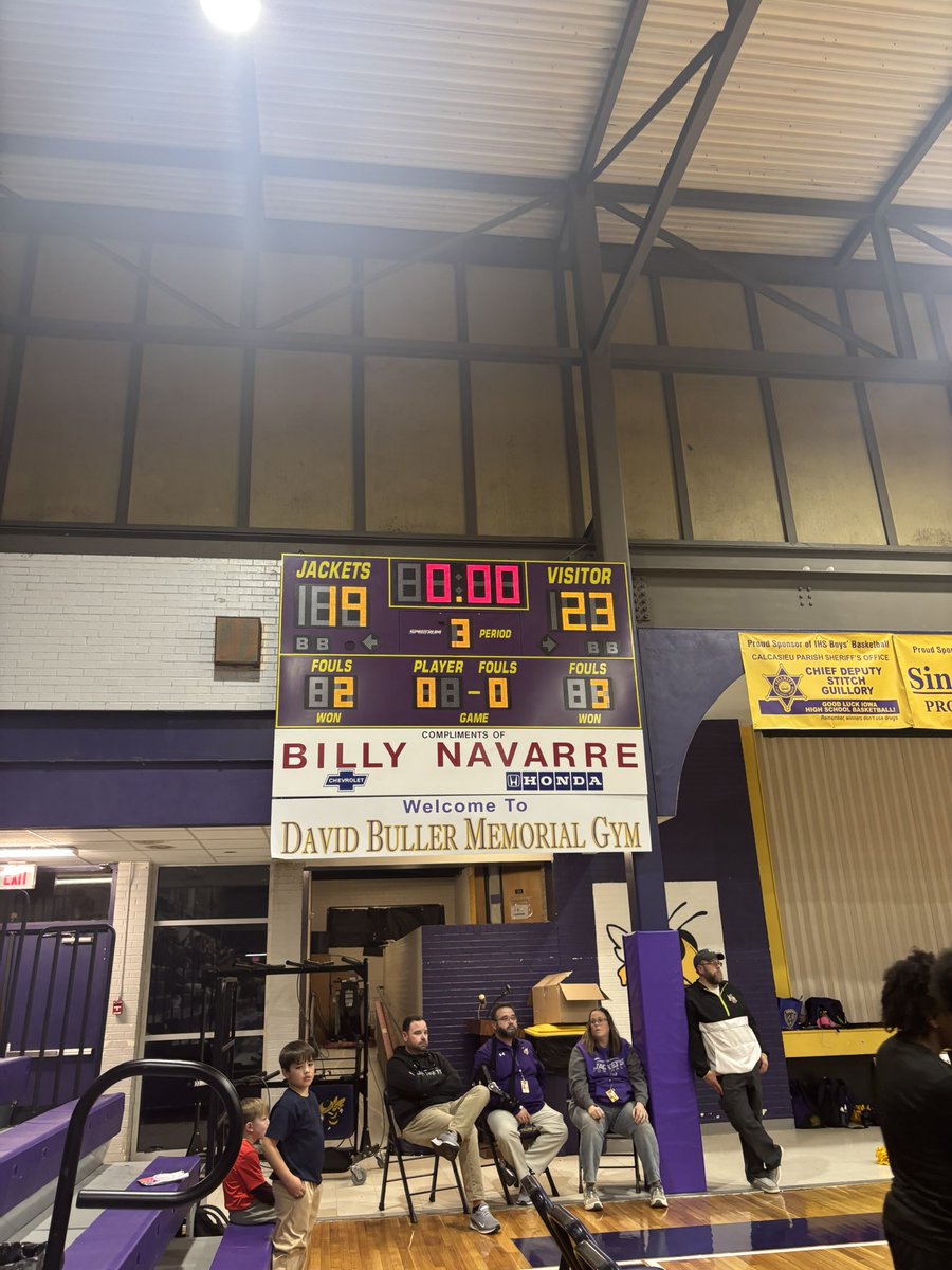 End of the 3rd quarter, Lady Panthers take the lead