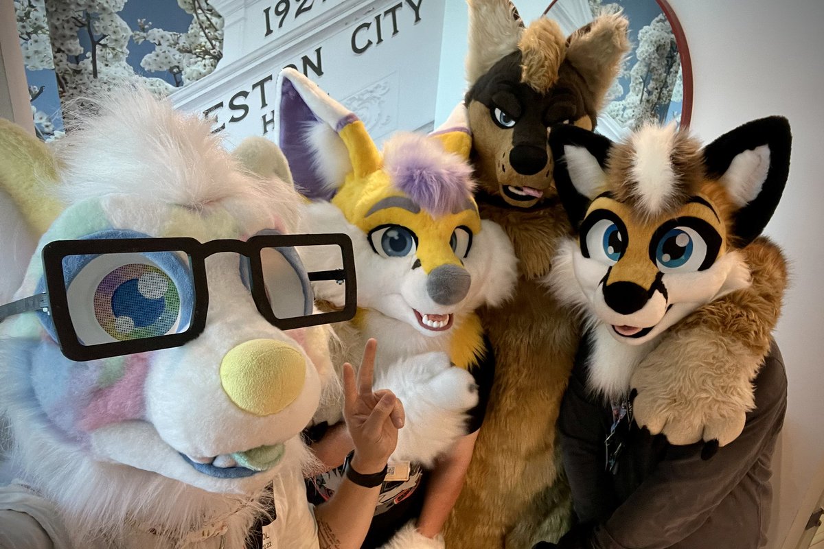 girls just wanna have fun 🥂

#furry #fursuit
