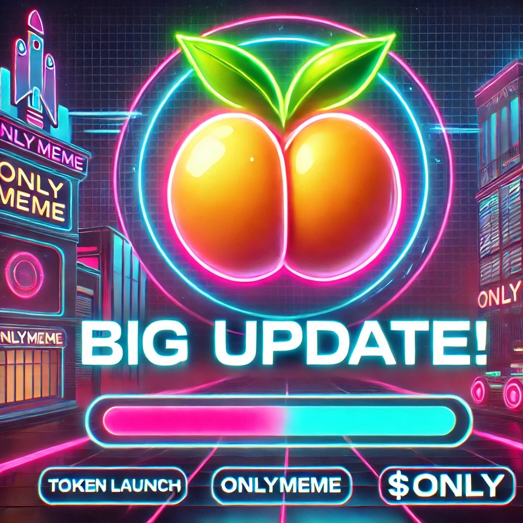1️⃣ 🚀 Big Update: We’re Closer Than Ever! 🍑

We lowered the clicks goal before the token launch to 69M, meaning $ONLY is closer than ever to going live! 🚀🔥

Now’s the time to grind, slap, and stack your rewards! 👀

#only #meme #memecoin #memecoin1000x