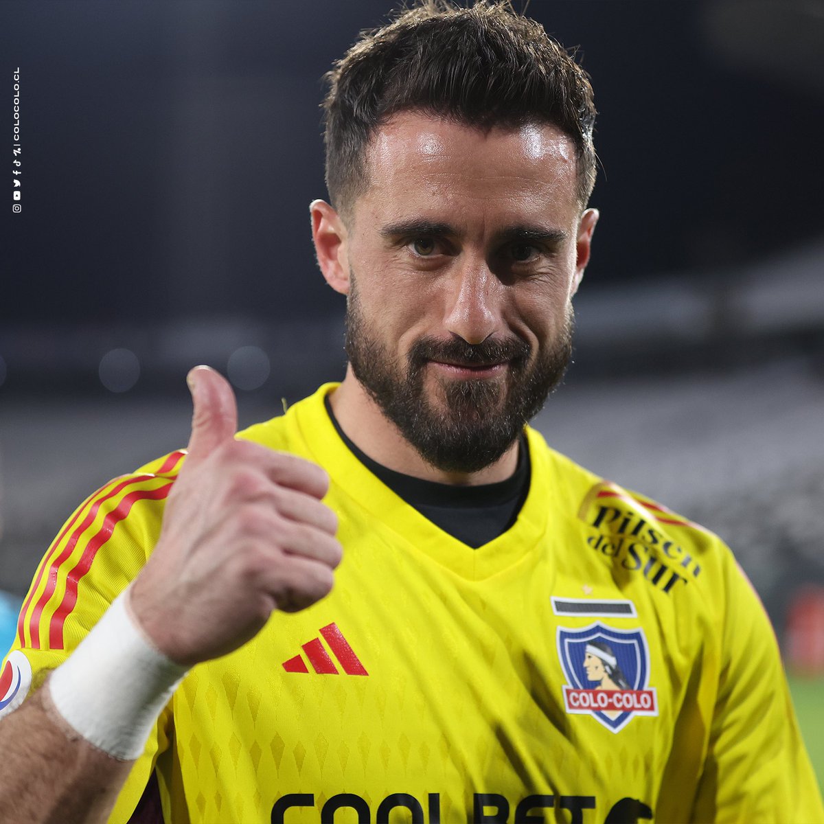 Campaña para que De Paul sea el arquero titular, desde que Cortés empezó con la tontera de que se quería ir no ha retomado su nivel, no podemos no ser campeones en nuestro centenario #VamosColoColo