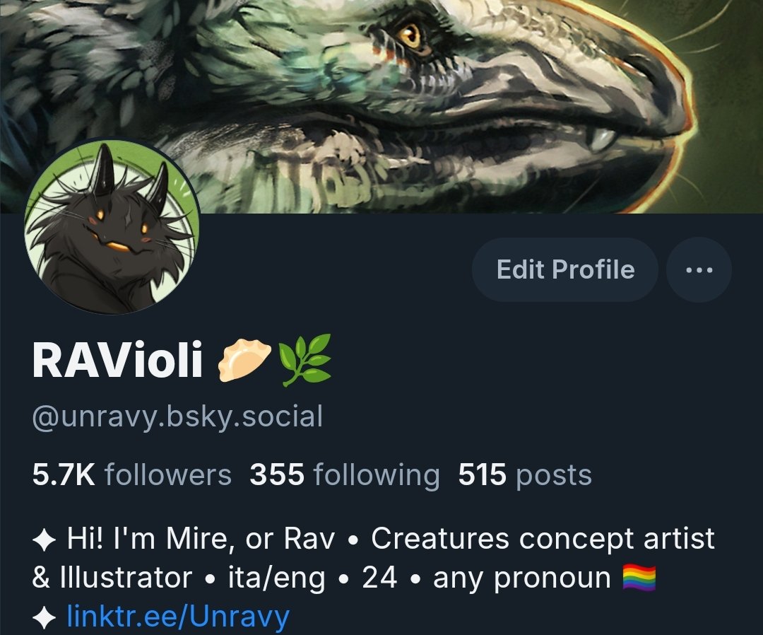 RAVioli 🥟🌿 MAINLY HERE: unravy.bsky.social tweet media