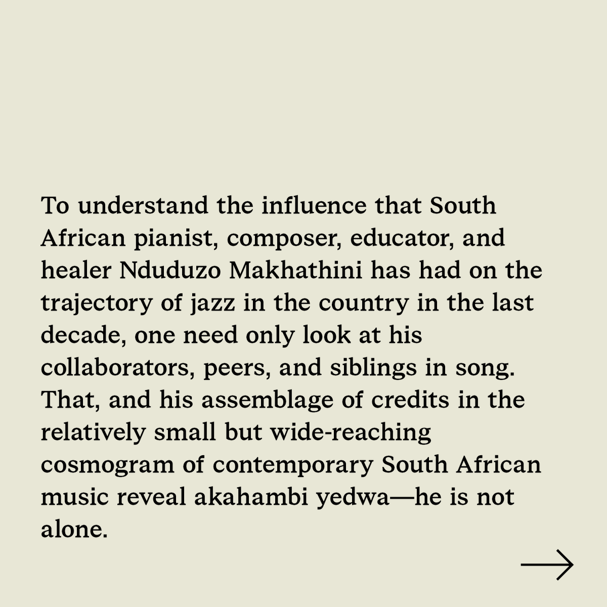 AFREMoyaMag's tweet photo. In her review of his latest album, writer Milisuthando Bongela places jazz pianist Nduduzo Makhathini at the heart of a contemporary movement of South African artists creating a musical restoration of indigenous worldviews. Read it in full: https://t.co/K36zvU7wOc https://t.co/YU0EEPgM5F