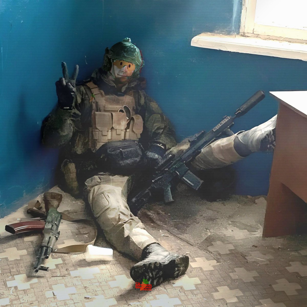 “You can't exactly be a good sniper if you're out in the open.”