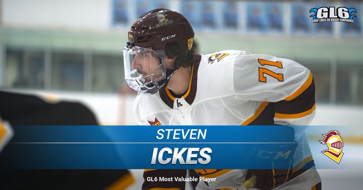 Congratulations to Calvin University’s Steven Ickes for being awarded the 2024-25 GL6 Most Valuable Player Award!