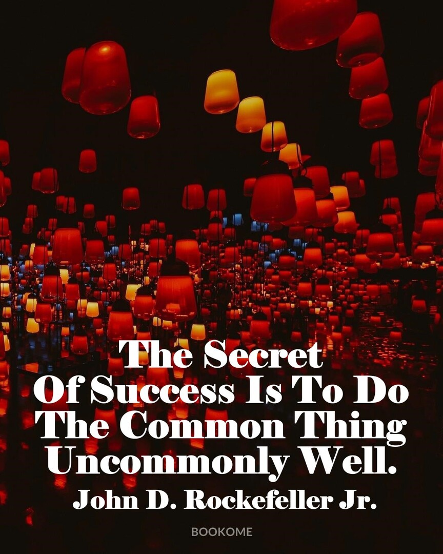 JumbizNews's tweet photo. #PositiveQuotes #DailyMotivation #JohnRockefeller : The Secret Of Success Is To Do The Common Thing Uncommonly Well. https://t.co/mWbm603FWQ