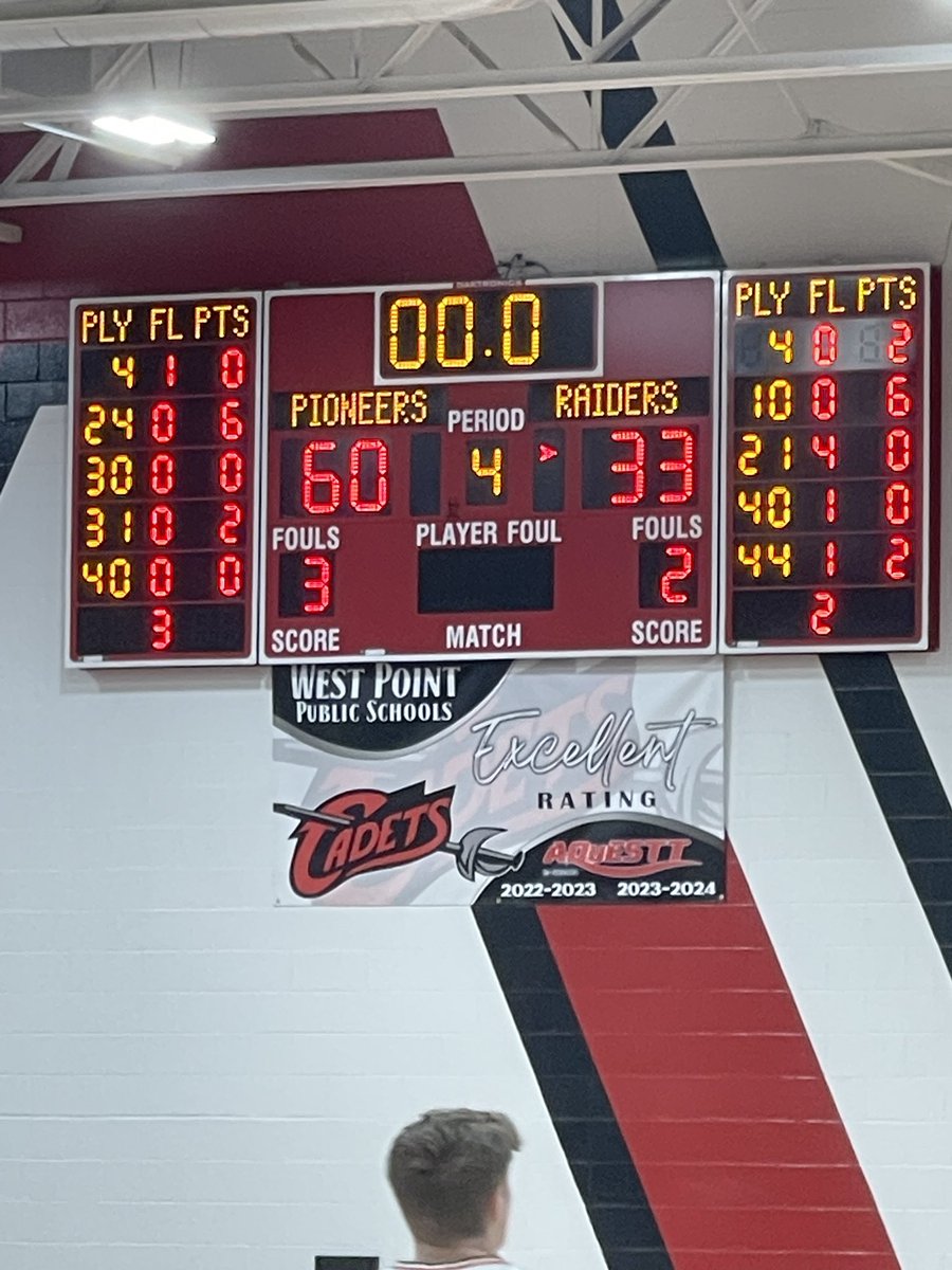 Fort Calhoun Activities (@ftcactivities) on Twitter photo Pioneers win! 60-33
<a href="/FTCBasketball/">Fort Calhoun Boys Basketball</a> will play West Point-Beemer tomorrow at 6pm. Pioneers win! 60-33
<a href="/FTCBasketball/">Fort Calhoun Boys Basketball</a> will play West Point-Beemer tomorrow at 6pm.