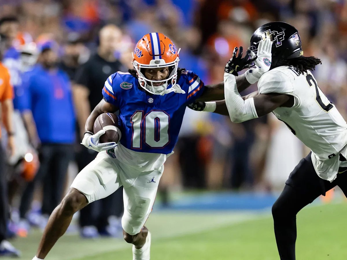 eric mcfarland lll™️ (@cantguarderic) on Twitter photo Blessed & Honored to receive an Offer From The University Of Florida!!
#GoGators <a href="/CoachBillyG/">Coach Billy Gonzales</a> <a href="/GregBiggins/">Greg Biggins</a> <a href="/BrandonHuffman/">Brandon Huffman</a> <a href="/ChadSimmons_/">ChadSimmons</a> @Swiltfong_ <a href="/dzoloty/">don zoloty</a> <a href="/MohrRecruiting/">Brian Mohr</a> <a href="/adamgorney/">Adam Gorney</a> <a href="/TomLoy247/">Tom Loy</a> <a href="/Zack_Poff_MP/">Zack Poff</a> <a href="/QuinnShanbour/">Coach Q</a> <a href="/SFEFounder/">Brett Goetz</a> Blessed & Honored to receive an Offer From The University Of Florida!!
#GoGators <a href="/CoachBillyG/">Coach Billy Gonzales</a> <a href="/GregBiggins/">Greg Biggins</a> <a href="/BrandonHuffman/">Brandon Huffman</a> <a href="/ChadSimmons_/">ChadSimmons</a> @Swiltfong_ <a href="/dzoloty/">don zoloty</a> <a href="/MohrRecruiting/">Brian Mohr</a> <a href="/adamgorney/">Adam Gorney</a> <a href="/TomLoy247/">Tom Loy</a> <a href="/Zack_Poff_MP/">Zack Poff</a> <a href="/QuinnShanbour/">Coach Q</a> <a href="/SFEFounder/">Brett Goetz</a>