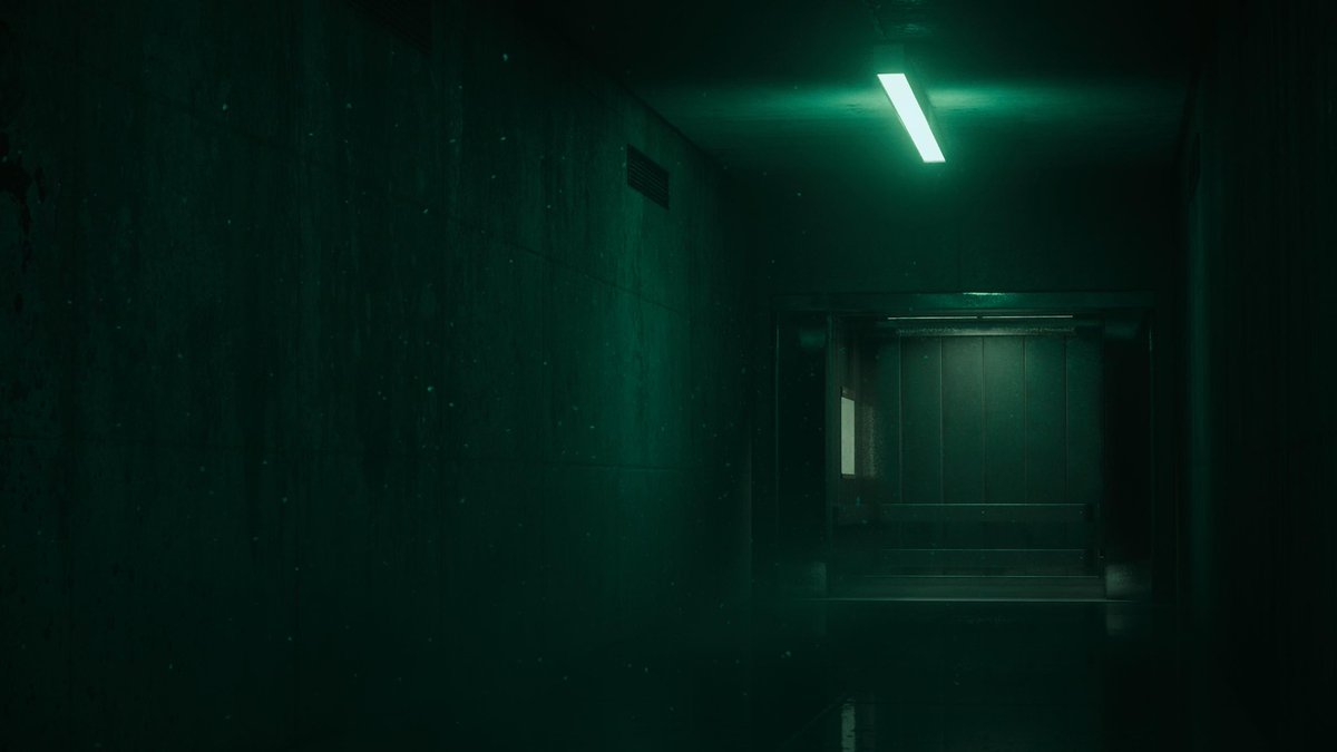 Movieguy_5's tweet photo. Down the hall to the elevator.
#VirtualPhotography
#AlanWake2 #PS5Share
#PhotoMode #RemedyEntertainment
#VirtualPhotographyCommunity
#Remedy #HorrorGame https://t.co/ull6318KvJ