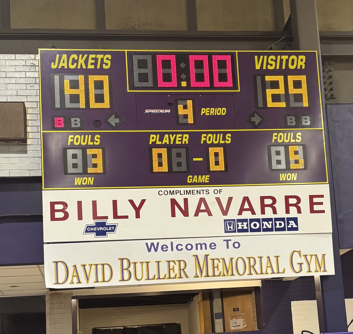 End of the game Lady Jackets take the win