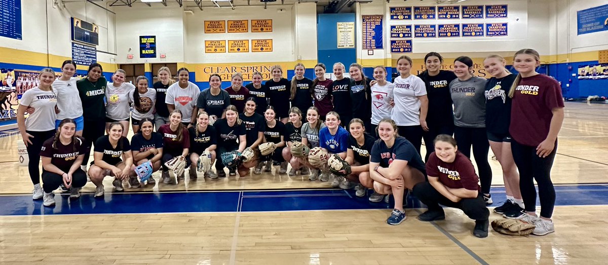 So glad to have our 14U, 16U and 18U teams together for the last winter practice.  There is a lot of talent in this organization!