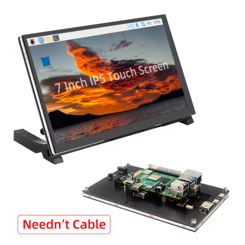 PCBWayStore's tweet photo. #Raspberry Pi 5 7 Inch Touch Screen IPS 1024x600 HD LCD HDMI-compatible Display for RPI 4B 3B+ OPI 5 AIDA64 PC Secondary Screen（Without Speaker）

👉https://t.co/2sACd5O6R9
👉More exciting content here: @PCBWayOfficial https://t.co/kCNSvl7KKG