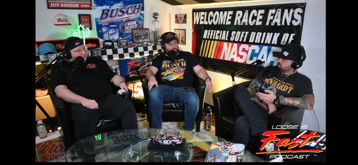 For those that didn’t see, we got ourselves a new studio! 

Gonna be fine tuning things but this is our new home so we can BS about #NASCAR and more every week! 

Hit our YouTube in the link in our bio to check out last nights inaugural episode!