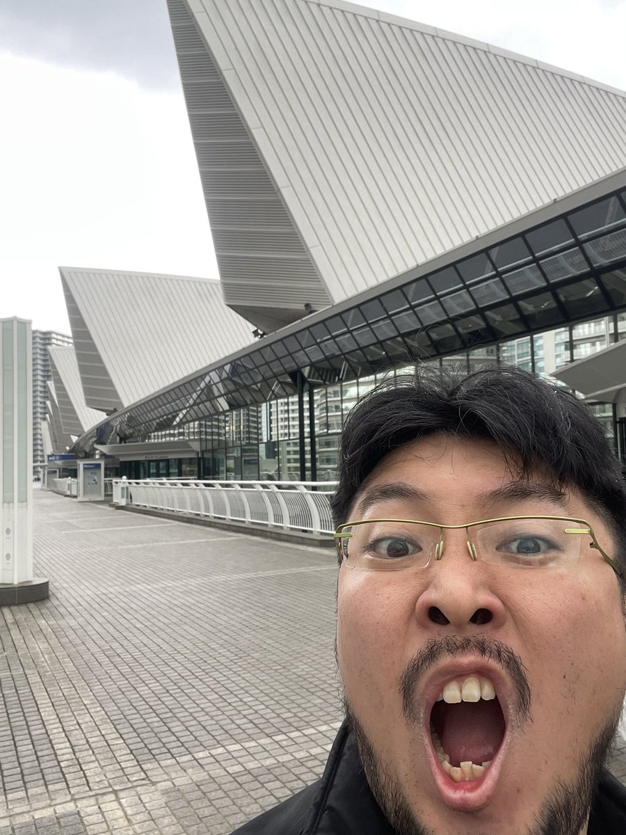 IGA_Nagoya's tweet photo. CP +に早く来すぎた人w
「誰もおらんがね！😂」

#CPプラス
#CPプラス2025やっちまった https://t.co/VFDyMn5Lh6