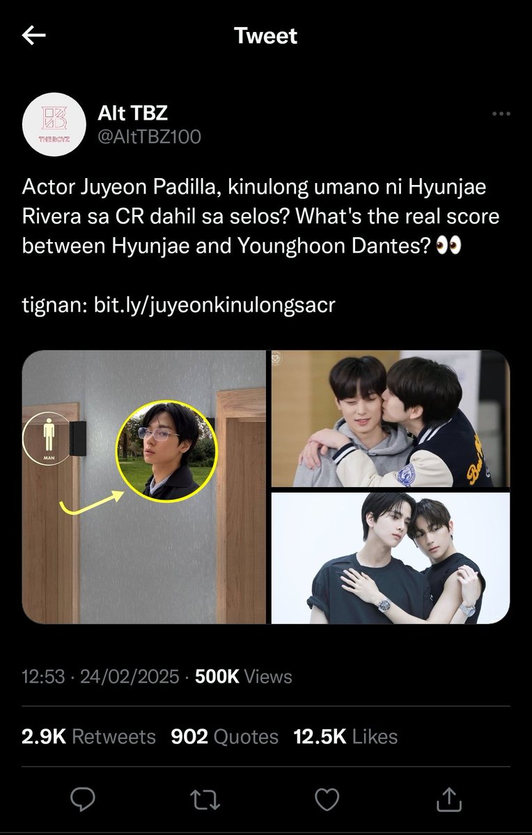 contrary to popular belief, hindi lang si jy ang na-lock sa cr.

or: an artista!milbbangjukyusun filo au