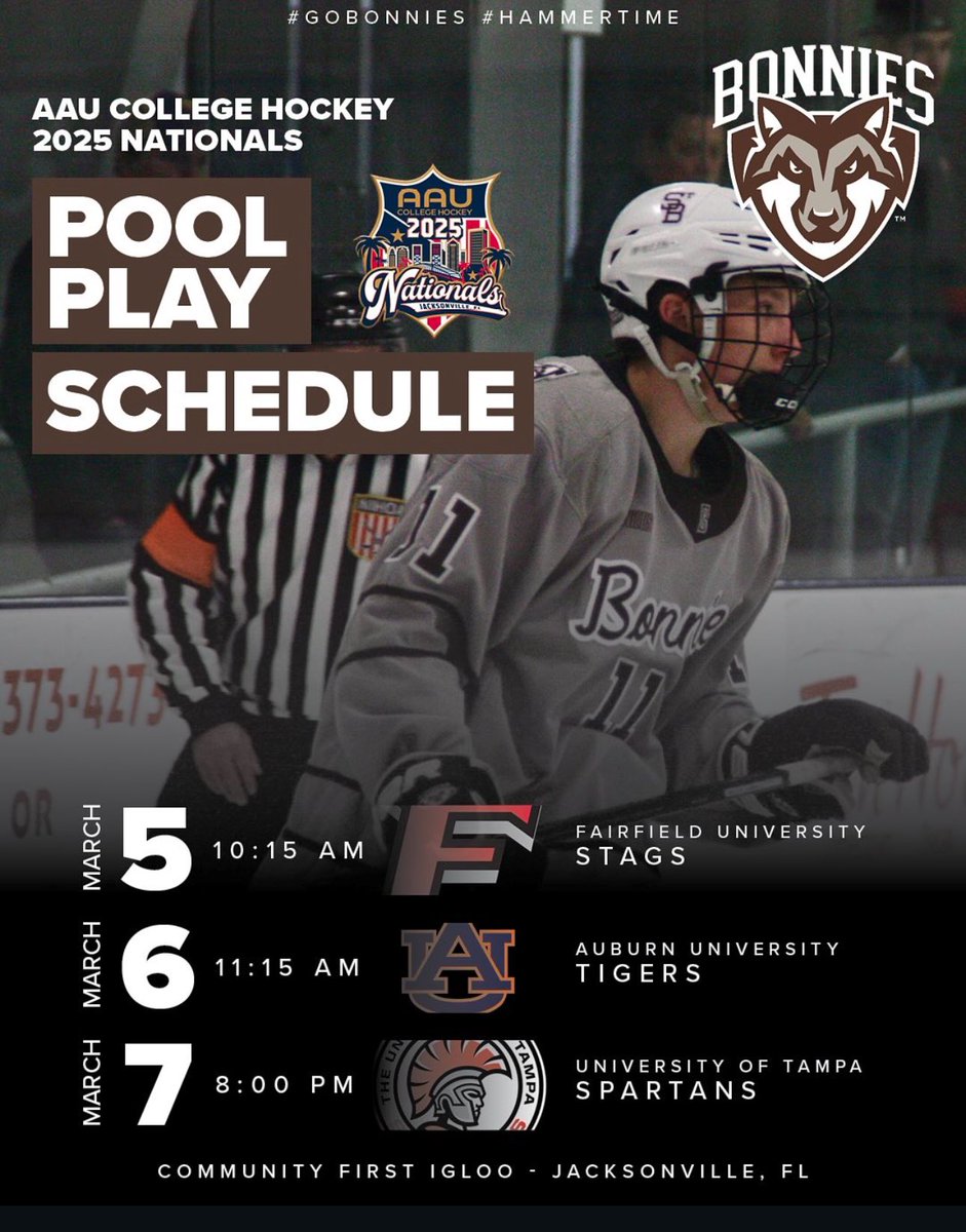 Nationals Bound 🔜

#GoBonnies #StBonaventureHockey