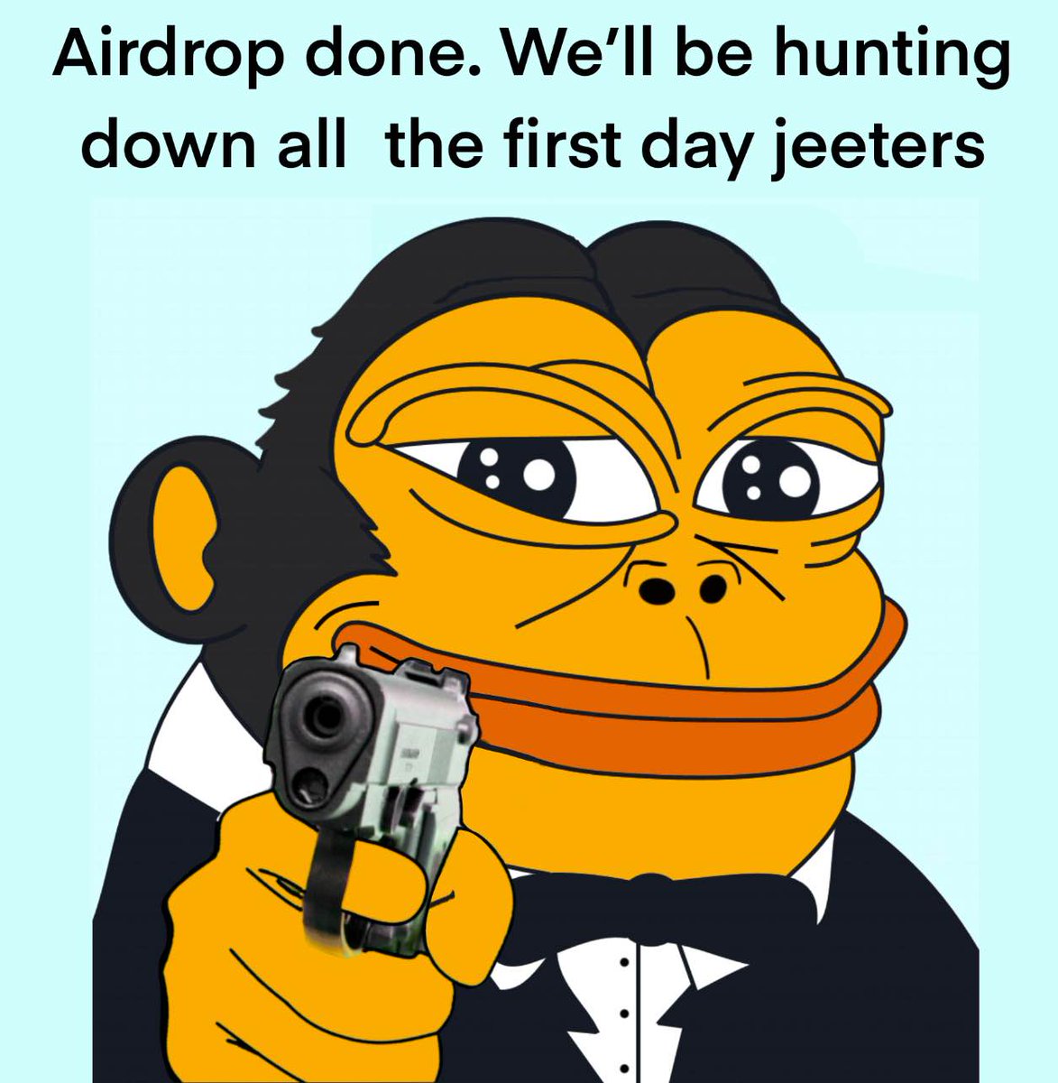 $CK 🤝 $APE airdrop done. If you’ve already jeeted, remember to lock the door before you go to bed tonight. #NFA