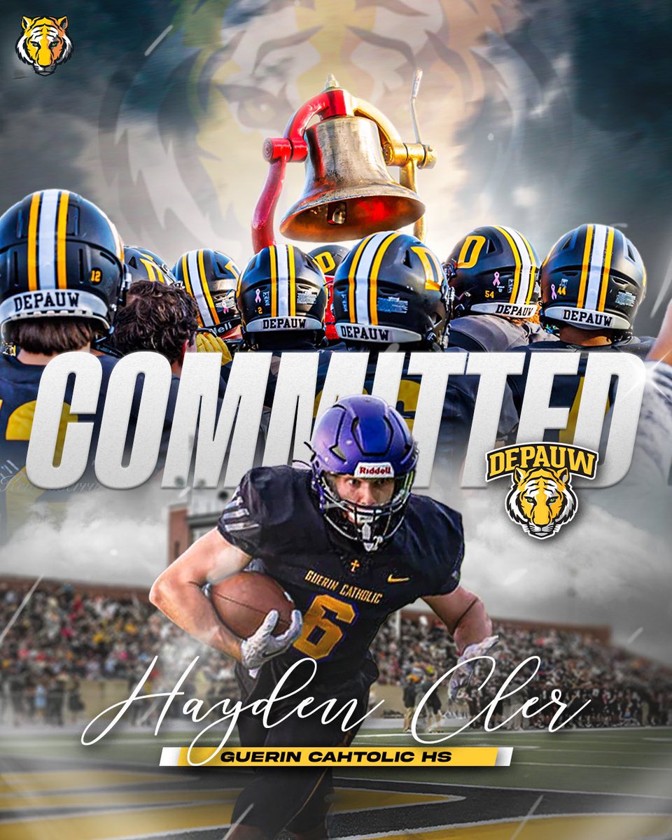 Hayden Cler (@haydencler) on Twitter photo 100% Committed!!!!! Roll Tigs 🐯🐯🐯<a href="/qbdietz/">Brett Dietz</a> <a href="/MasonEspinosa1/">Mason Espinosa</a> <a href="/GCGoldenEagleFB/">Guerin Catholic Football</a> <a href="/DePauwTigersFB/">DePauw Football</a> 100% Committed!!!!! Roll Tigs 🐯🐯🐯<a href="/qbdietz/">Brett Dietz</a> <a href="/MasonEspinosa1/">Mason Espinosa</a> <a href="/GCGoldenEagleFB/">Guerin Catholic Football</a> <a href="/DePauwTigersFB/">DePauw Football</a>