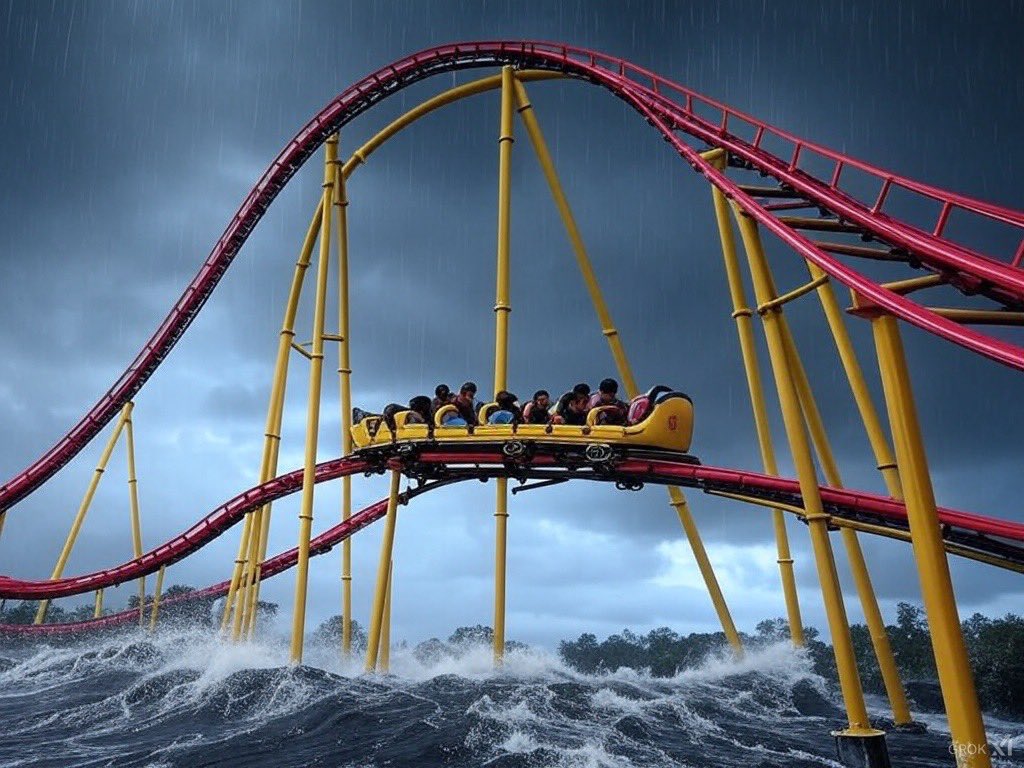 markpaul87's tweet image. XRP market crashing today feels like a nightmare that won’t end. SEC delays and no announcement twist me up—when will this rollercoaster stop? #xrp  #marketcrash #cryptonightmare