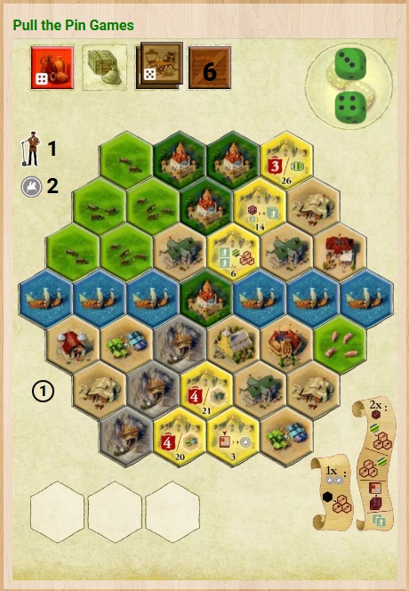 The first time I've completely filled it up. 😎 #CastlesOfBurgundy