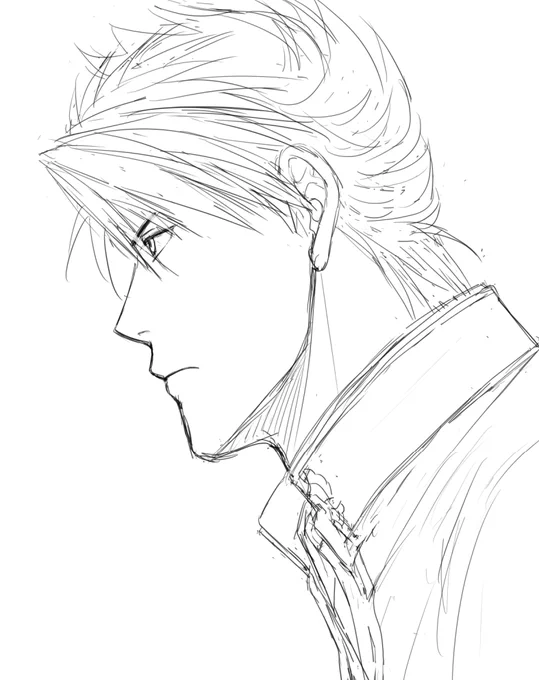 また下描きが放置されてた😇 