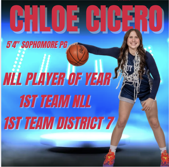 Napoleon Girls Basketball (@napcatsgbk) on Twitter photo Congrats to <a href="/chloe_cicero5/">Chloe Cicero</a> for being voted @NLL_Sport Cardinal Division co-Player of the Year and <a href="/NOD7BCA/">NW Ohio District 7 Basketball Coaches Association</a> Division IV 1st team! #chasethelion Congrats to <a href="/chloe_cicero5/">Chloe Cicero</a> for being voted @NLL_Sport Cardinal Division co-Player of the Year and <a href="/NOD7BCA/">NW Ohio District 7 Basketball Coaches Association</a> Division IV 1st team! #chasethelion
