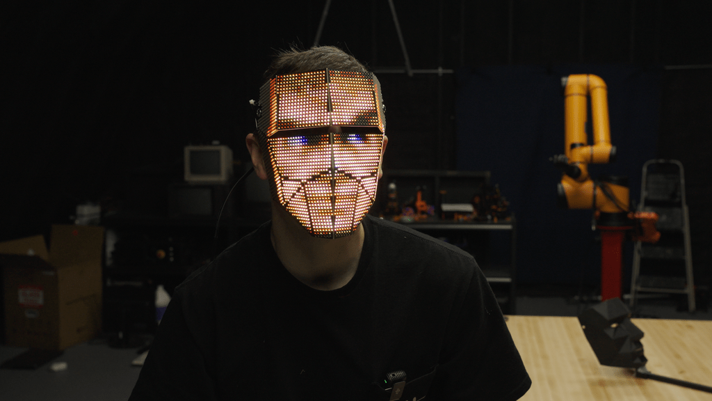 dfrobotcn's tweet image. 🔧 Build your own full-face LED mask and become anyone you want! This amazing DIY project brings sci-fi dreams to reality @idlehandsdev🎭✨ 
🤖Tutorial here: instructables.com/Become-Anyone-… #MakerProject #LED #DIY
