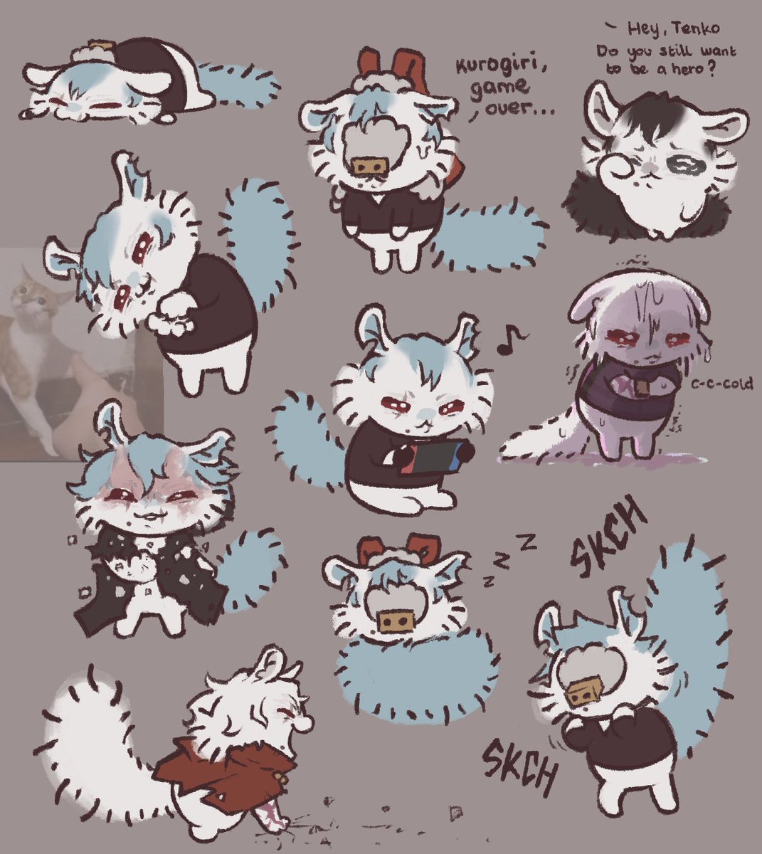 lia___arq's tweet image. more momonga shiggy because I miss him
#shigaraki #mhafanart