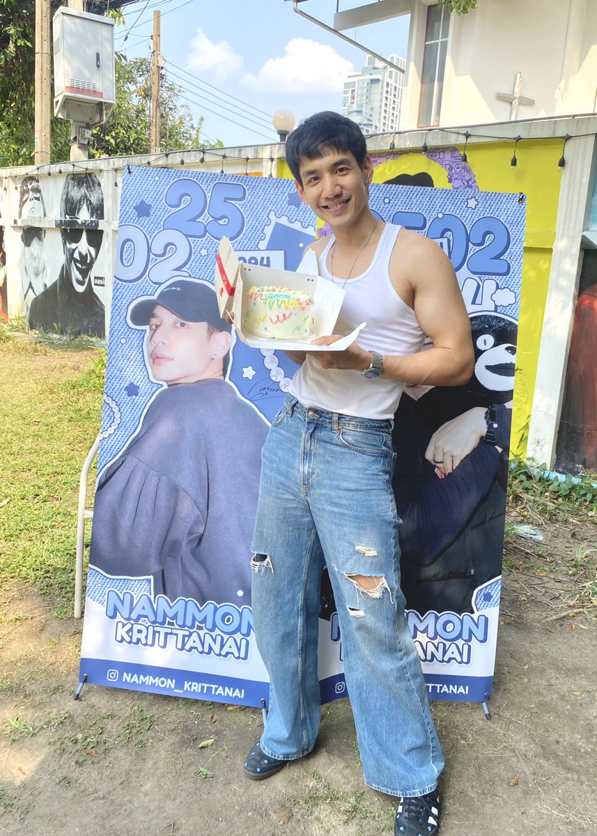 nammon_fanclub's tweet photo. HAPPY BIRTHDAY TO NAMMON💙

ขอให้มีสุขภาพร่างกายแข็งแรง มีความสุขในทุกวัน กินอิ่มนอนหลับ ขอให้หลังจากน้องเป็นปีที่ดีไม่มีฝนตกในใจสักวันนะคะ ทุกคนเชื่อมั่นในตัวพี่มากๆ🫶🏻💙🎂

#BDNAMMON31th 

 #นามิ #nammon_ktn @nammon_ktn https://t.co/Q0SfHfWPV6