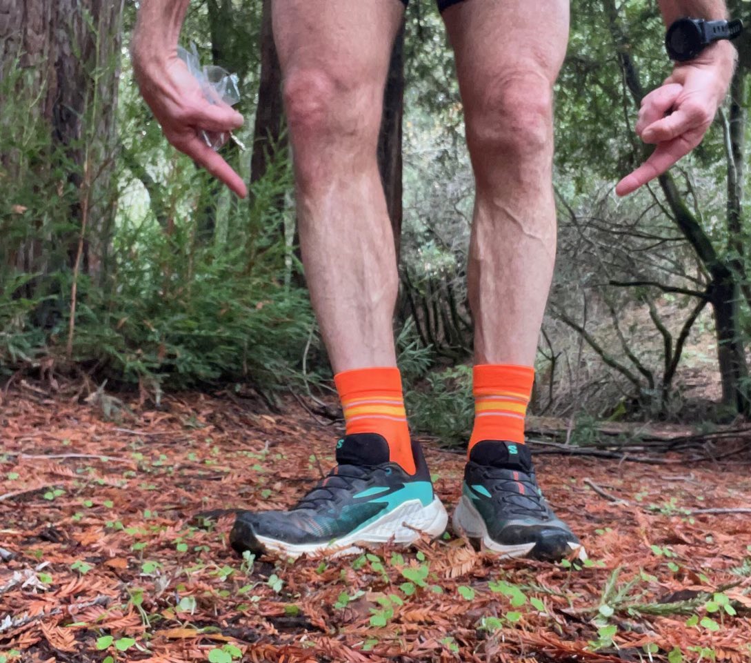 Jim is loving his new Salomons! 
Stop by to hear our recommendations for trail running shoes.

#running #fleetfeetmenlopark #fleetfeet #bayarearunning