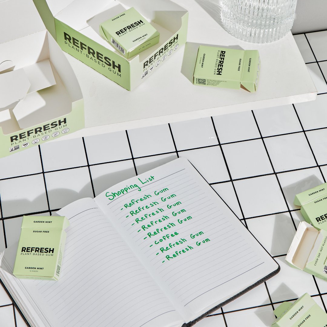 refreshgum's tweet photo. Ever find yourself a little obsessed with one item on your shopping list? 🛒📋 https://t.co/c29BlBQx6W