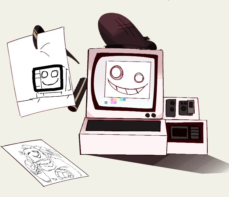 RBLX_HQ's tweet photo. Art...for me? I don't know what to say! Thanks! - 💻 https://t.co/Cr8eCBGVTq