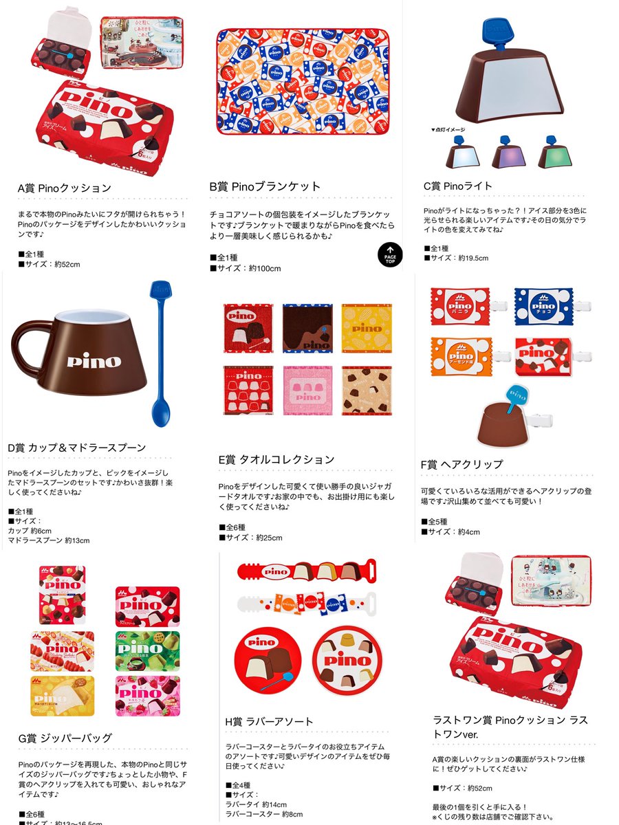 ピノの一番くじ… こんなん、みんな欲しいだろ…！ クッションかカップか