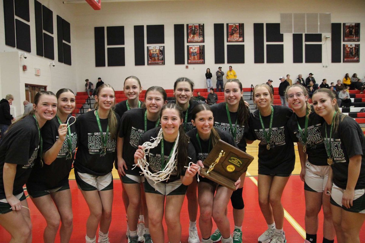 Happy to say my basketball team won the district on Saturday! So proud of the team! I had an exceptionally well game going 8-10 from the foul line, and a double double with 12 point and 12 rebounds. On to play in the the regional semi finals at lake high school on Wednesday!