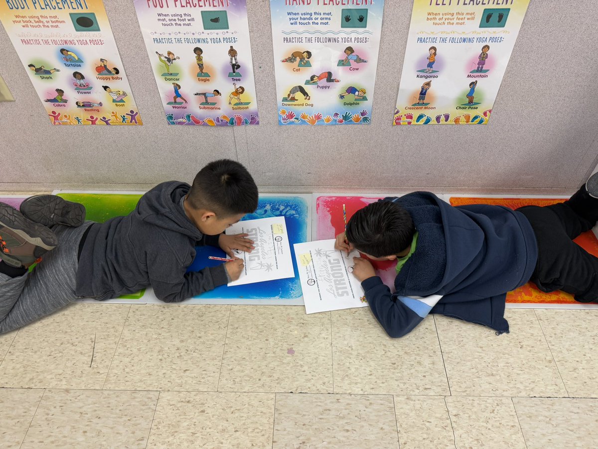 GaithersburgWT's tweet photo. Pre-K, Kindergarten, 1st, and 2nd graders have been creating heartfelt cards for the students at Mary W. Jackson Multilingual Magnet Elementary School in Los Angeles, who have been affected by the recent fires.@CSconnect_MCPS @GburgESCSL https://t.co/Dxgyk4wUpx