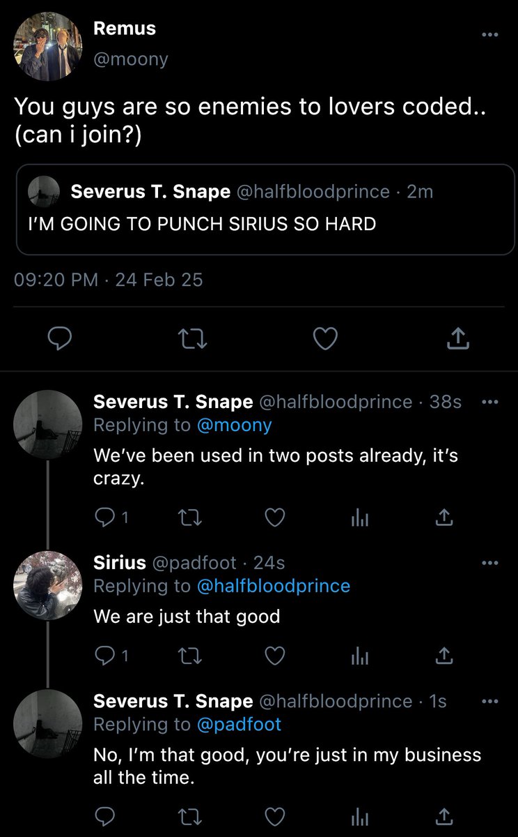 hxlfbl00dprince's tweet photo. idk anymore #snirius #wolfstarprince? #oocish https://t.co/1ghoQnlU3O