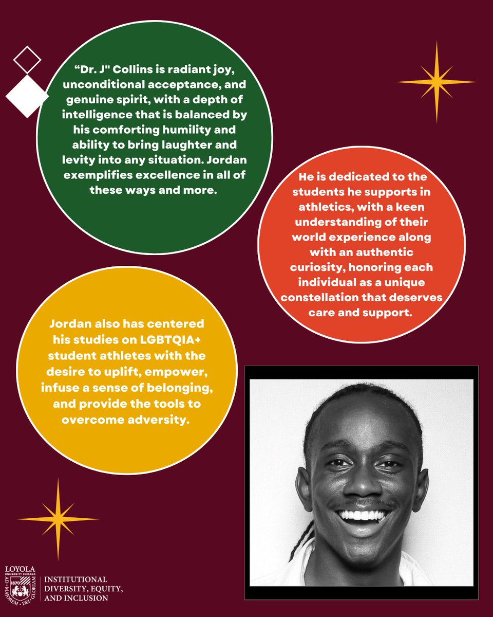 “In honor of Black History Month, we're highlighting the incredible leaders making a difference at Loyola. A special shoutout to IG:@jordanmcollins__ for his dedication and leadership in uplifting our community and creating a lasting impact on campus! ✊🏽 #BlackHistoryMonth