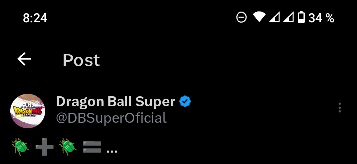 Spectral791803's tweet photo. @DBSuperOficial ¿Cuánto es 3 + 4? https://t.co/lO9bRmhb0G
