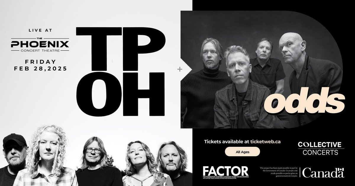TORONTO! This Friday, February 28th don’t miss <a href="/TPOHBand/">The Pursuit Of Happiness</a> x <a href="/oddsmusic/">Odds Band</a>! 

Head to ticketweb.ca/event/tpoh-odd… for tickets!