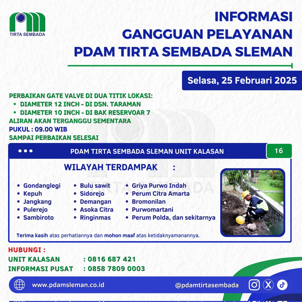 PDAM Tirta Sembada Sleman tweet media