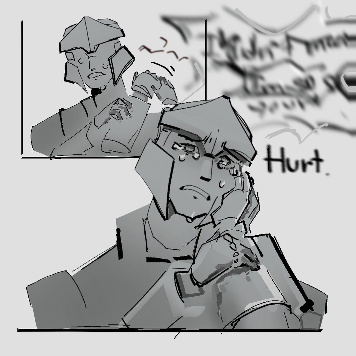 remiycampbell's tweet image. 4/5 I do what I want. 

#transformers #tfone but not really whatevs #angsty #tfo #comic #megop? #they're just sad bud. #OptimusPrime #Megatron #O-12 #D-16