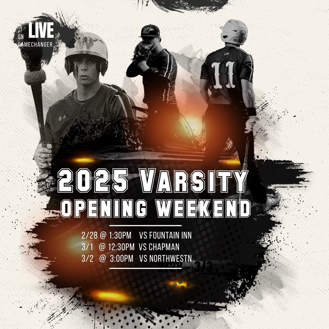 Wando Baseball (@wando_baseball) on Twitter photo Opening week is here. Varsity will be @theshipyardpark playing in the <a href="/prepbaseball/">Prep Baseball</a> opener. Games Friday through Monday with Mondays time TBD. #chopon #fortheloveofthegame #baseball #baseballboys #baseballlife #baseballseason Opening week is here. Varsity will be @theshipyardpark playing in the <a href="/prepbaseball/">Prep Baseball</a> opener. Games Friday through Monday with Mondays time TBD. #chopon #fortheloveofthegame #baseball #baseballboys #baseballlife #baseballseason