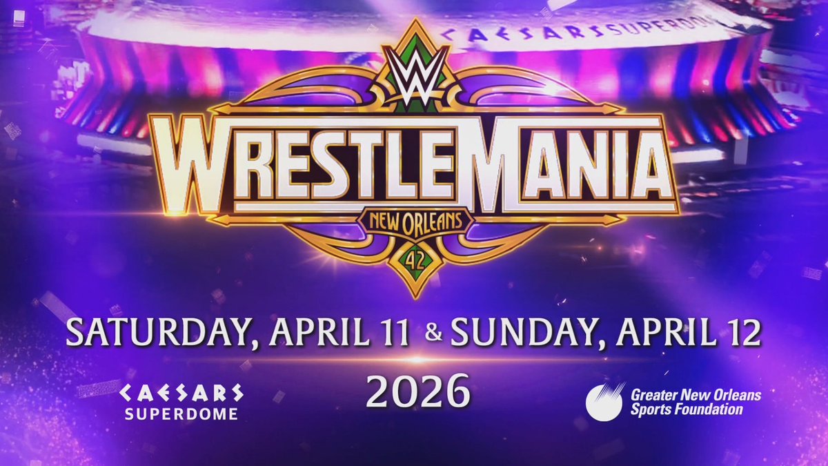WWE's tweet photo. #WrestleMania 42!

ARE YOU READY?! https://t.co/56cote6Tlf