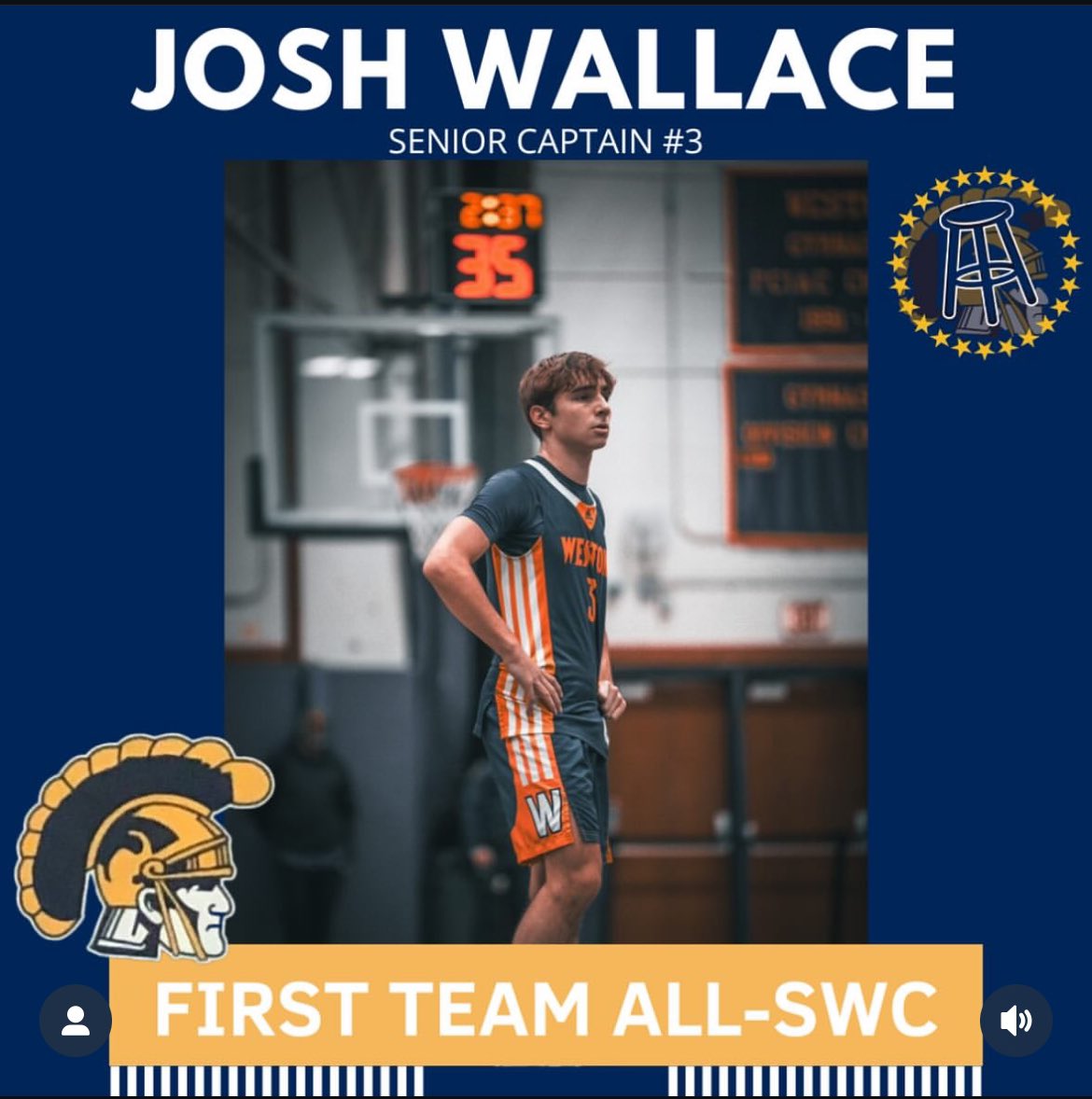 Maal2486's tweet photo. Congratulations Weston award winners

Kollen Kyle: SWC Honorable Mention
Paul Forster: All Patriot Division
Casper Leary: All Patriot Division
Josh Wallace: First Team All SWC
Jamaal Gibbs: SWC Coach of the Year

16-6 overall with State Tournament still ahead https://t.co/mmnnuzPKAK