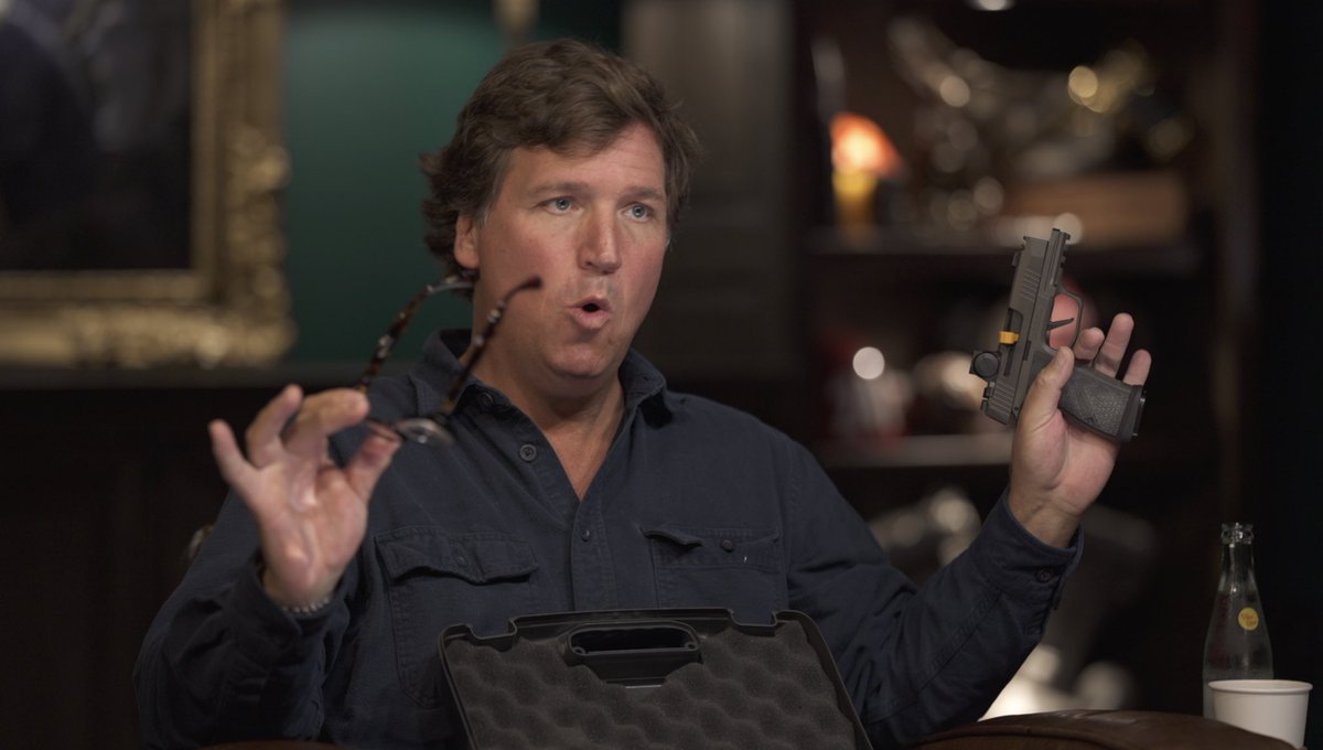 ShawnRyan762's tweet image. Hey @TuckerCarlson that Sig I gave you might come in handy. 😂