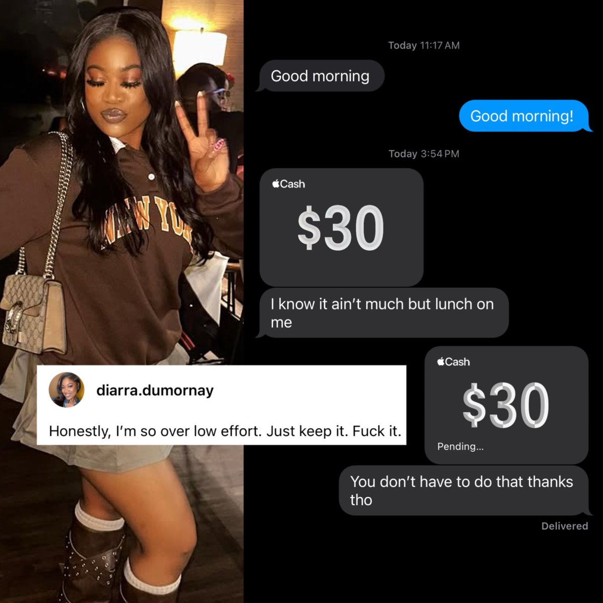 westerns1978's tweet image. Seriously, $30 for lunch is 'low effort'? 😤 Are y’all really agreeing this is greedy, or am I missing something? 👀 #ModernDating #RelationshipGoals #FinancialExpectations

x.com/mymixtapez/sta…