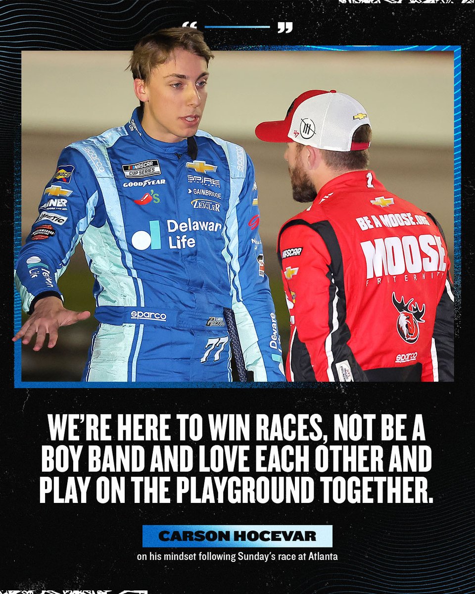 .<a href="/CarsonHocevar/">Carson Hocevar</a> is under no illusions.